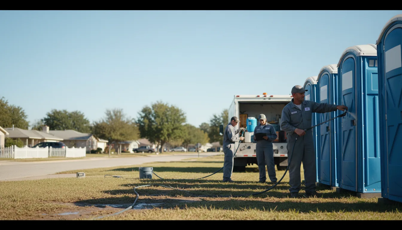 Long-Term Portable Toilet Rental in Tipp City, OH near me